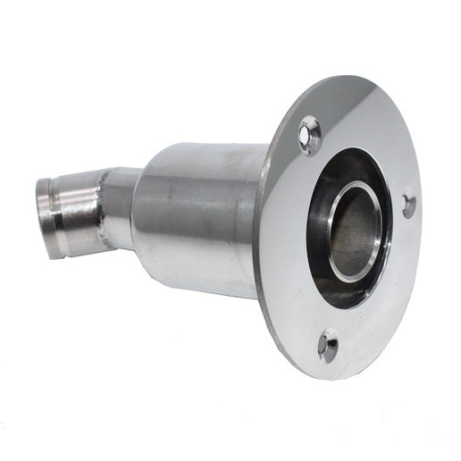 24mm Exhaust hull fitting, stainless